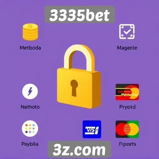 Métodos de pagamento aceitos no 3335bet